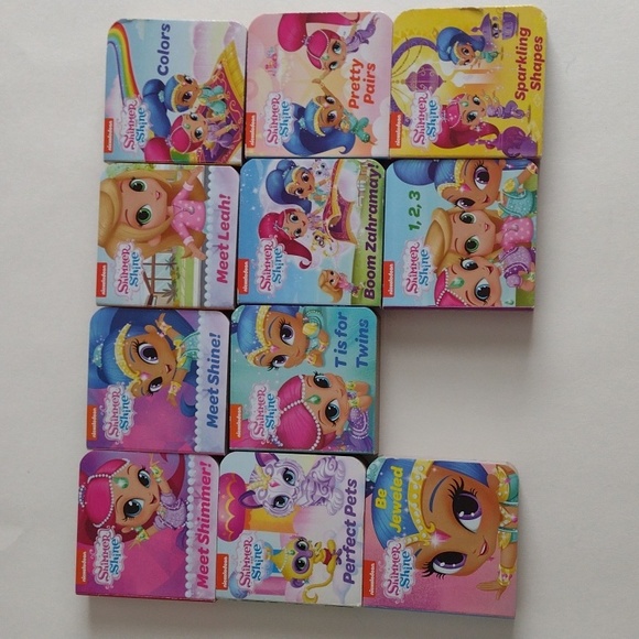 Disney Frozen & Shimmer mini block books two sets - Picture 9 of 16
